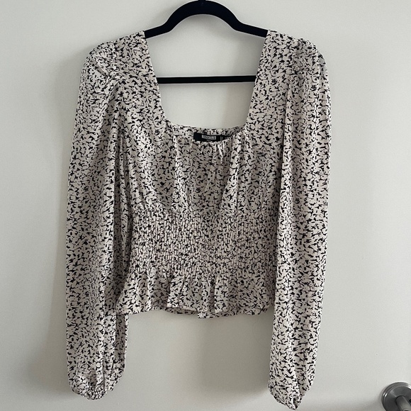 Missguided Peplum Top - Picture 1 of 4